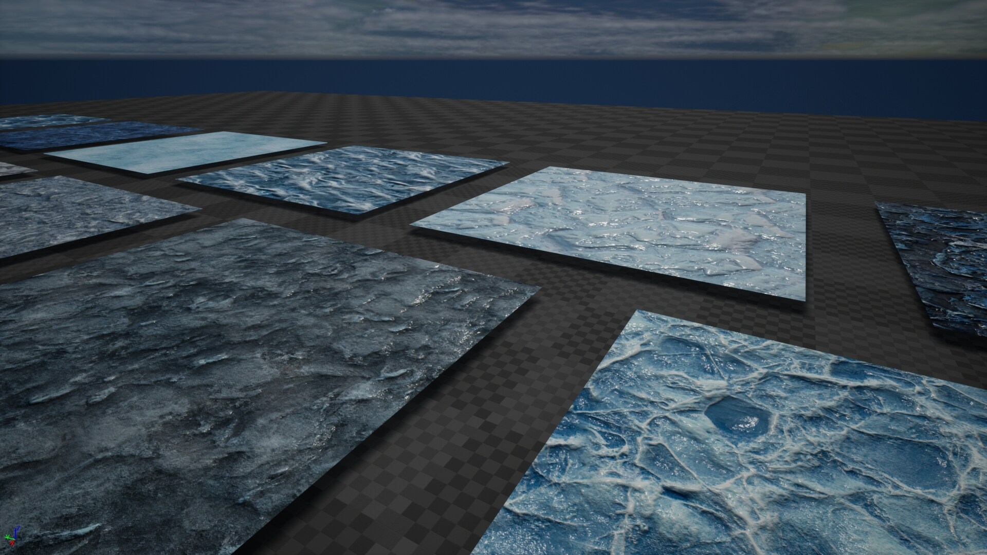 Ice texture pack in Materials UE Marketplace
